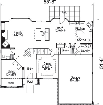 Floor Plan Main Level