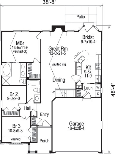 Floor Plan Main Level