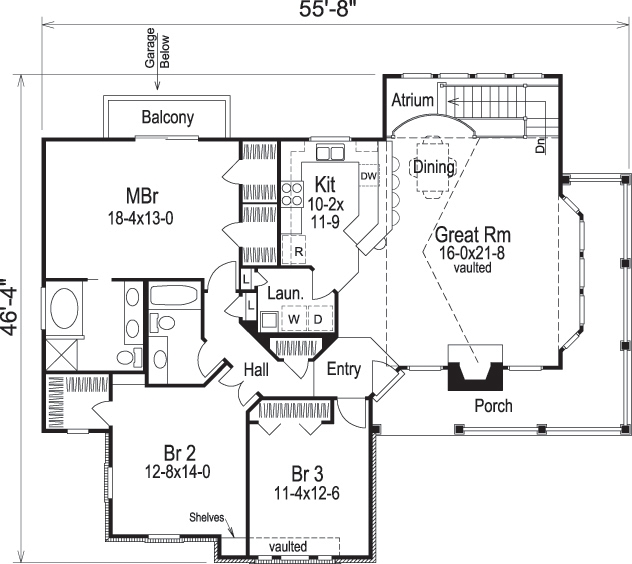 Floor Plan Main Level