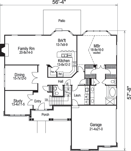 Floor Plan Main Level