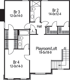 Floor Plan Upper Level