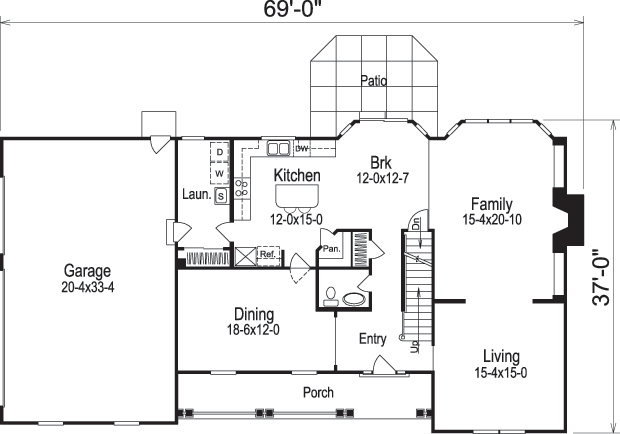 Floor Plan Main Level