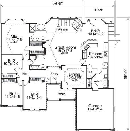 Floor Plan Main Level