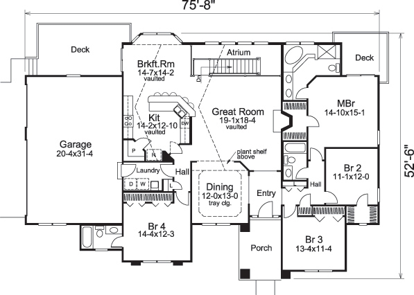Floor Plan Main Level