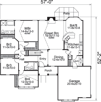 Floor Plan Main Level