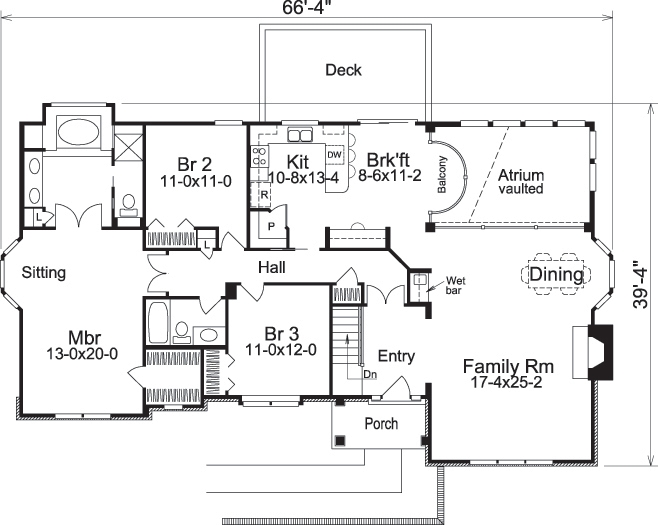 Floor Plan Main Level