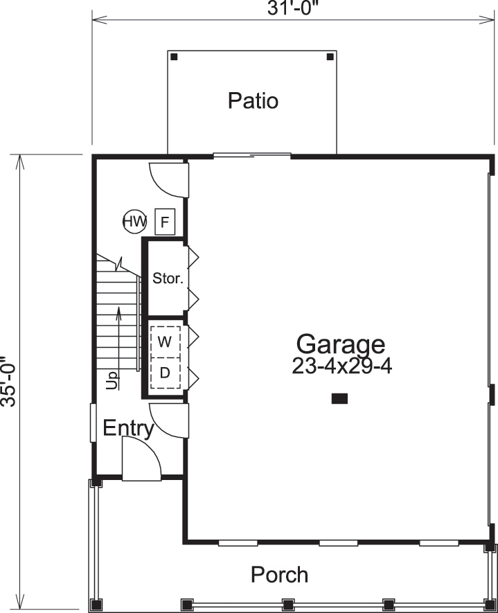 Floor Plan Main Level