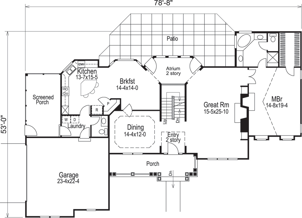 Floor Plan Main Level