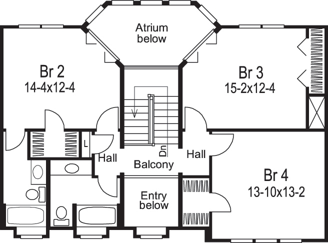 Floor Plan Upper Level
