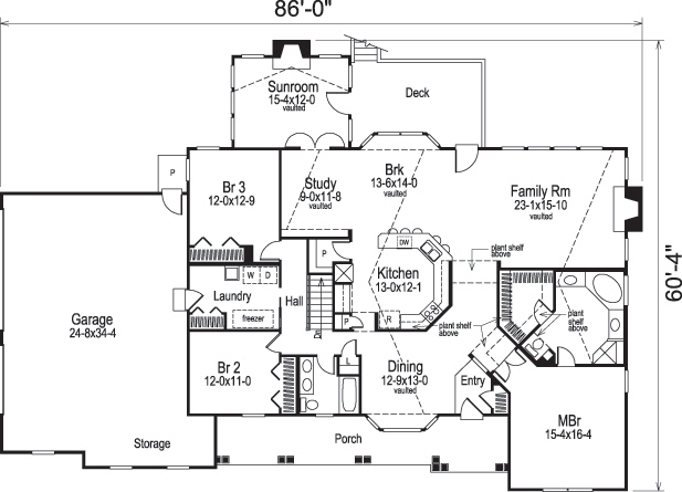 Floor Plan Main Level