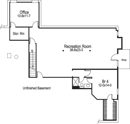 Floor Plan Basement