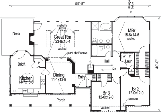 Floor Plan Main Level
