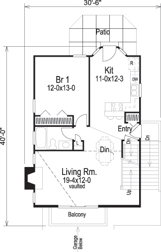 Floor Plan Main Level