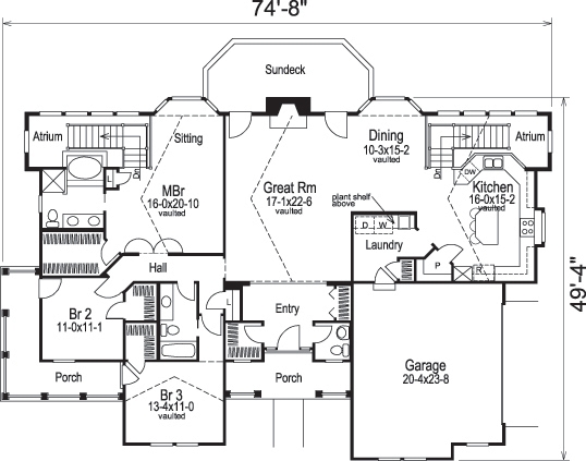 Floor Plan Main Level