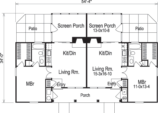 Floor Plan Main Level