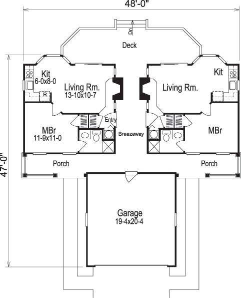 Floor Plan Main Level