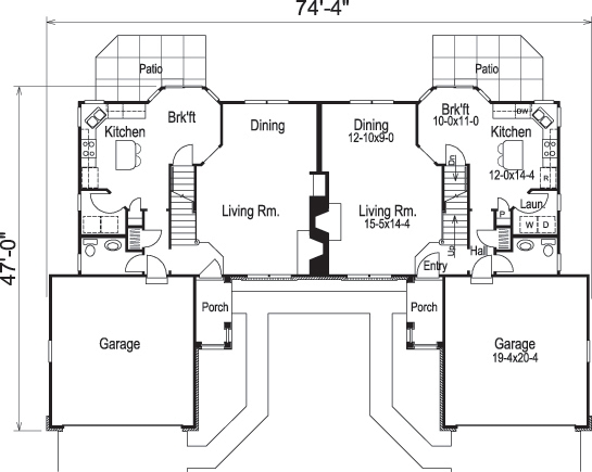 Floor Plan Main Level