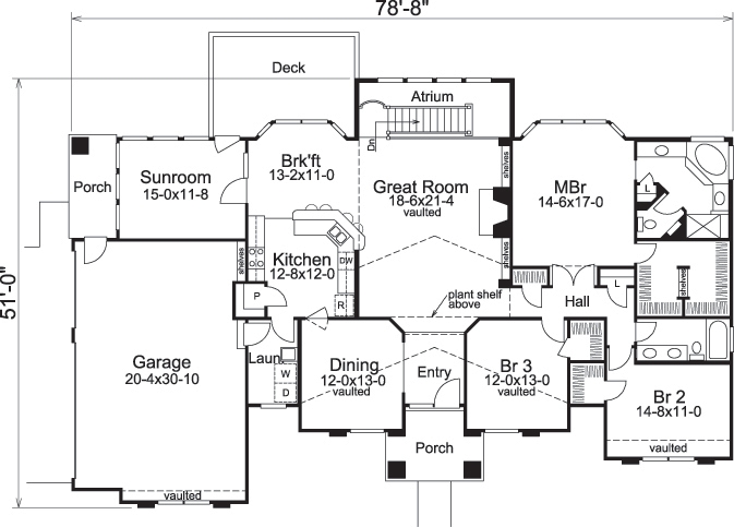 Floor Plan Main Level