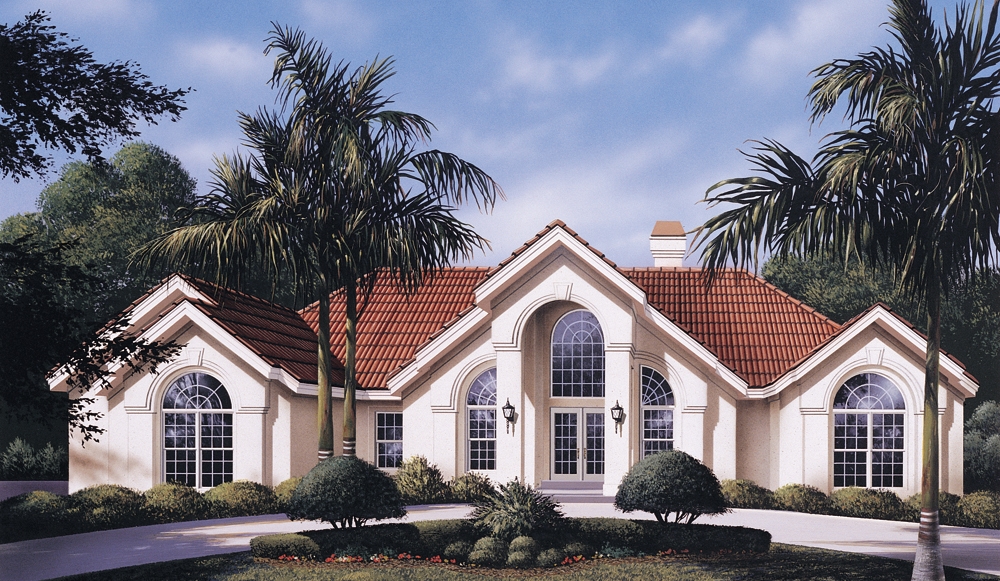 3-Bedroom, 2398 Sq Ft Ranch Home Plan - 138-1126 - Main Exterior