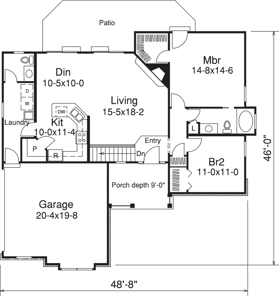 Floor Plan Main Level