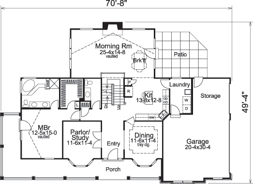 Floor Plan Main Level