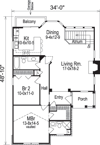 Floor Plan Main Level