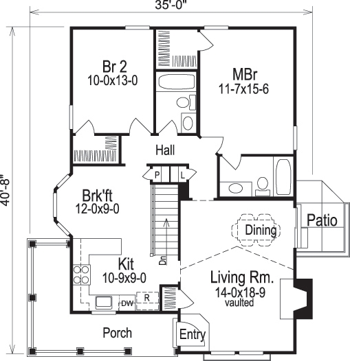 Floor Plan Main Level