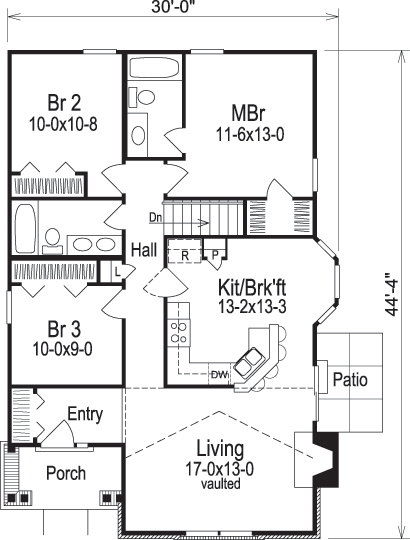 Floor Plan Main Level