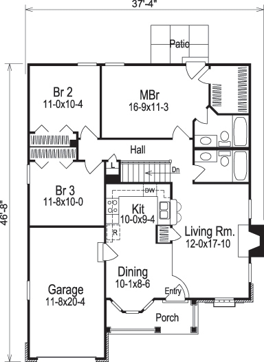 Floor Plan Main Level