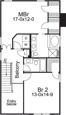 Floor Plan Upper Level