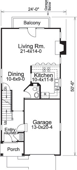 Floor Plan Main Level
