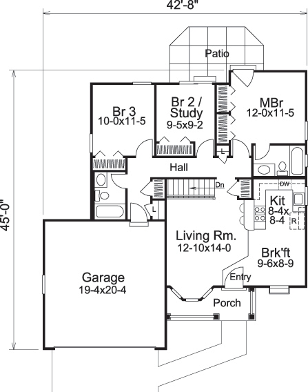 Floor Plan Main Level