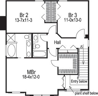 Floor Plan Upper Level