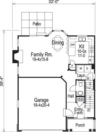 Floor Plan Main Level