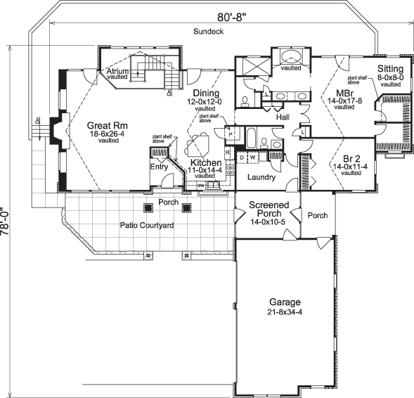 Floor Plan Main Level
