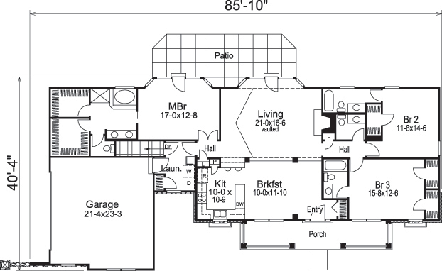 Floor Plan Main Level