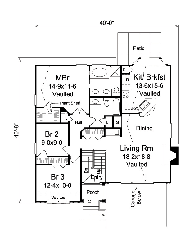 Floor Plan Main Level
