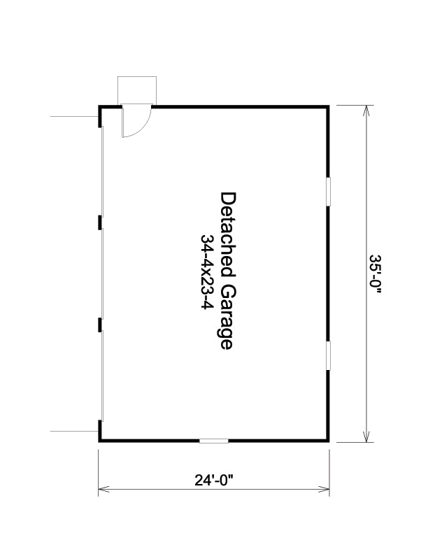Floor Plan Garage