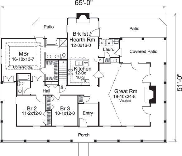 Floor Plan Main Level