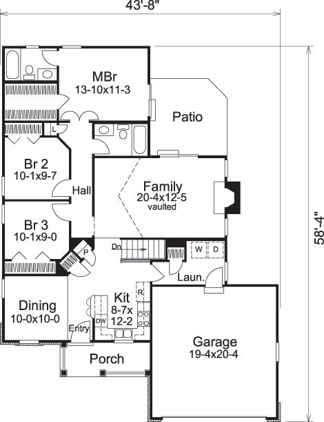 Floor Plan Main Level