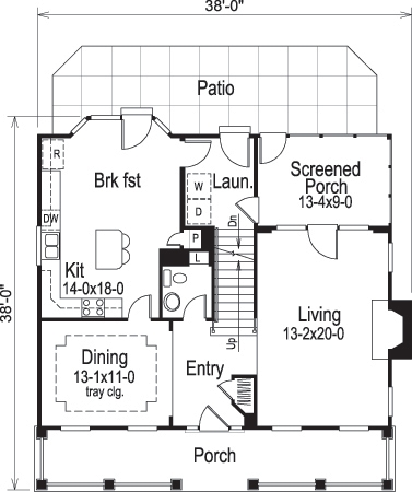 Floor Plan Main Level