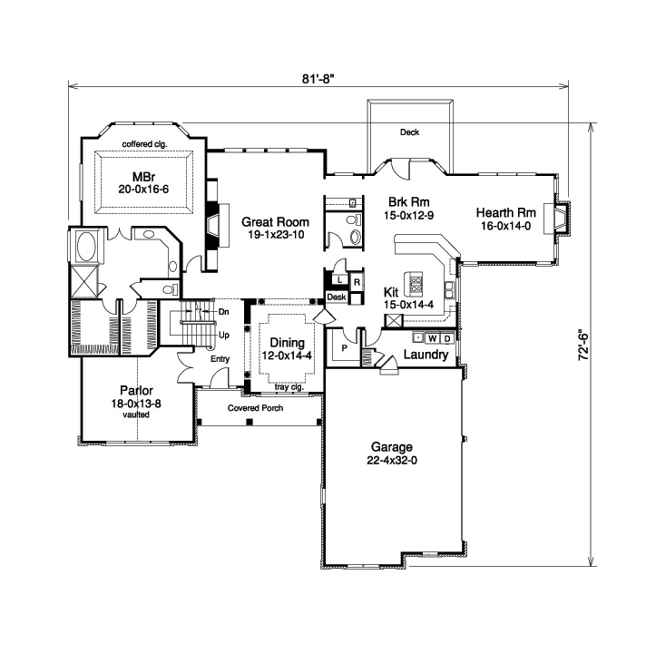 Floor Plan Main Level