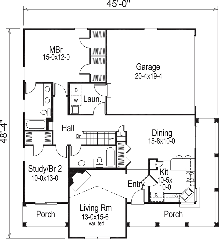 Floor Plan Main Level