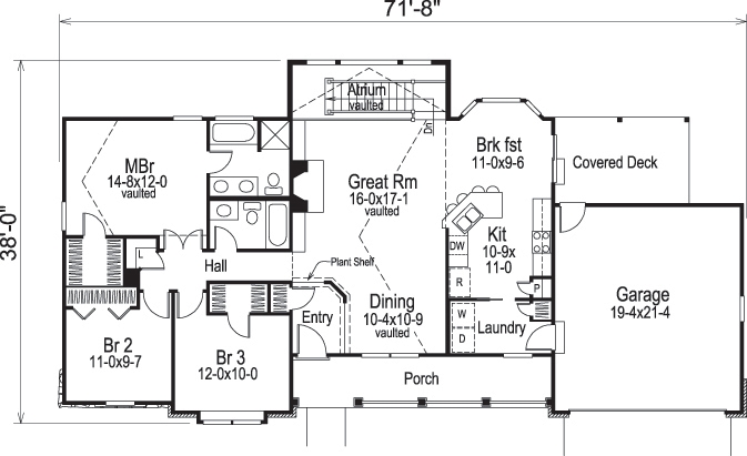 Floor Plan Main Level