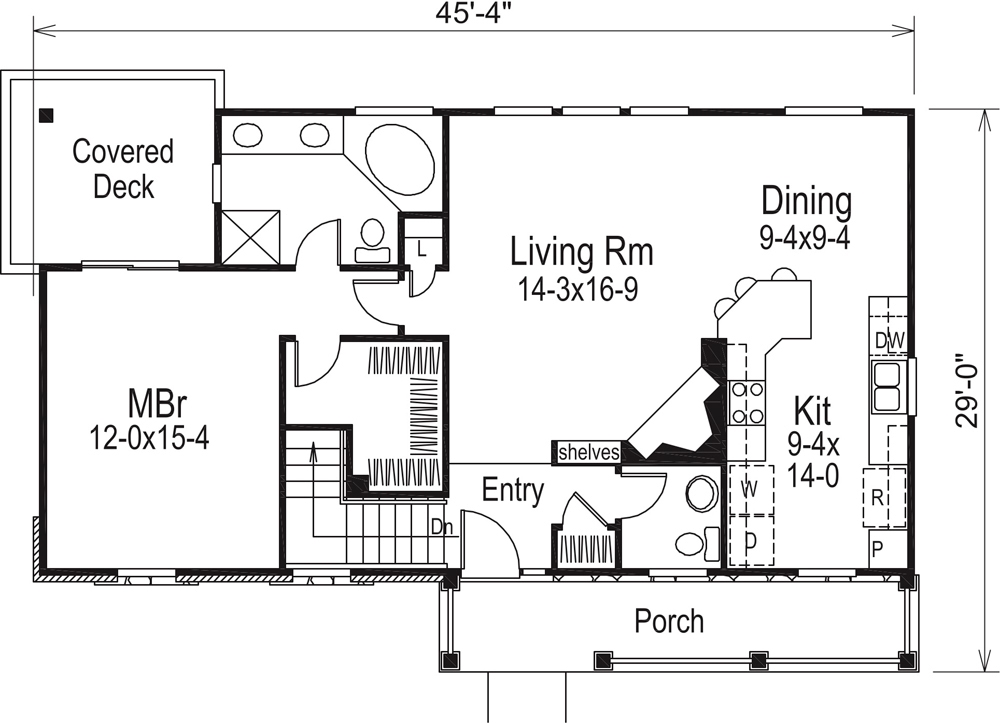 Floor Plan Main Level