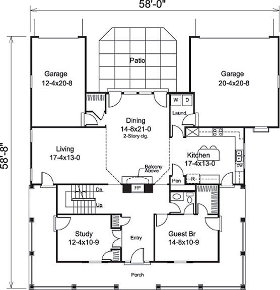 Floor Plan Main Level