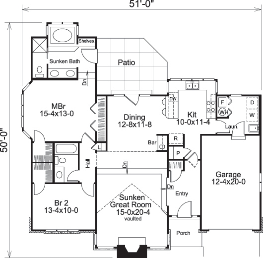 Floor Plan Main Level
