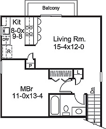 Floor Plan Upper Level