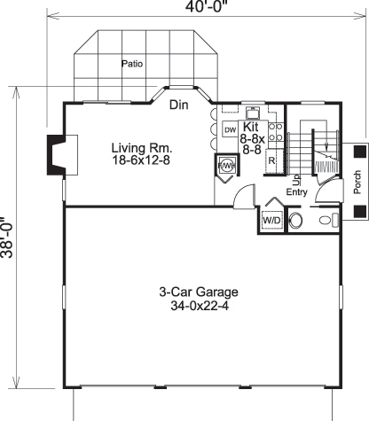 Floor Plan Main Level