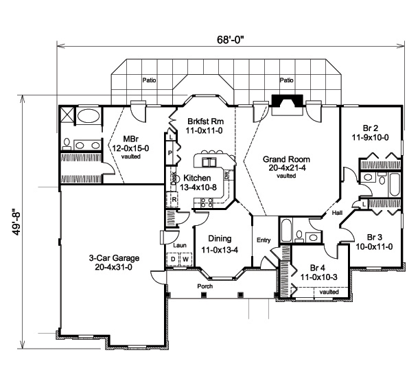 Floor Plan Main Level